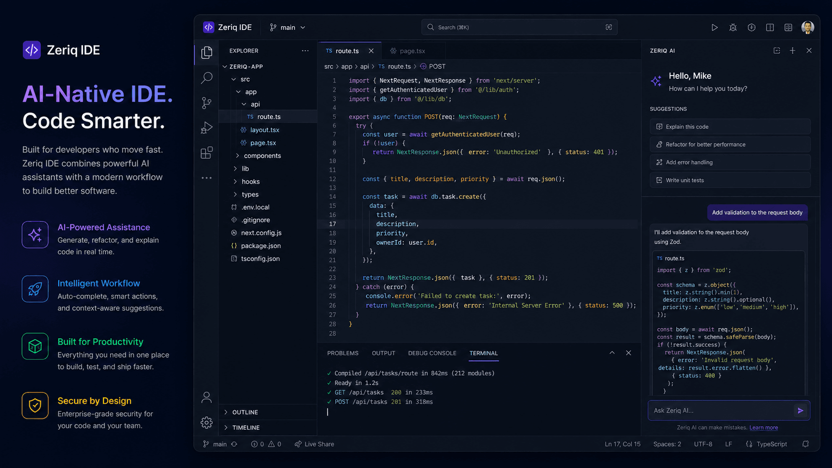 Build. Test. Ship.